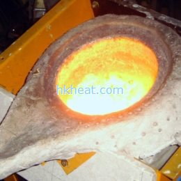 induction melting 20kg steel