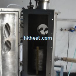 induction melting by vacuum furnace