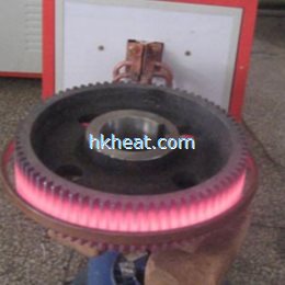 induction quecnching sprocket wheel