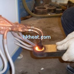 inner induction coil heating inner surface