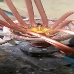 induction soldering air conditioning evaporator splitter distributor by Phosphor copper brazing (4)
