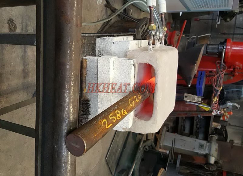 induction coil for forging steel rod hongyibo induction heater